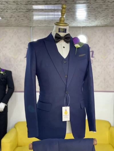 Navy Blue 3piece Suit